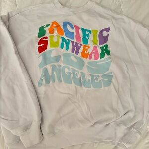 White PacSun Crewneck